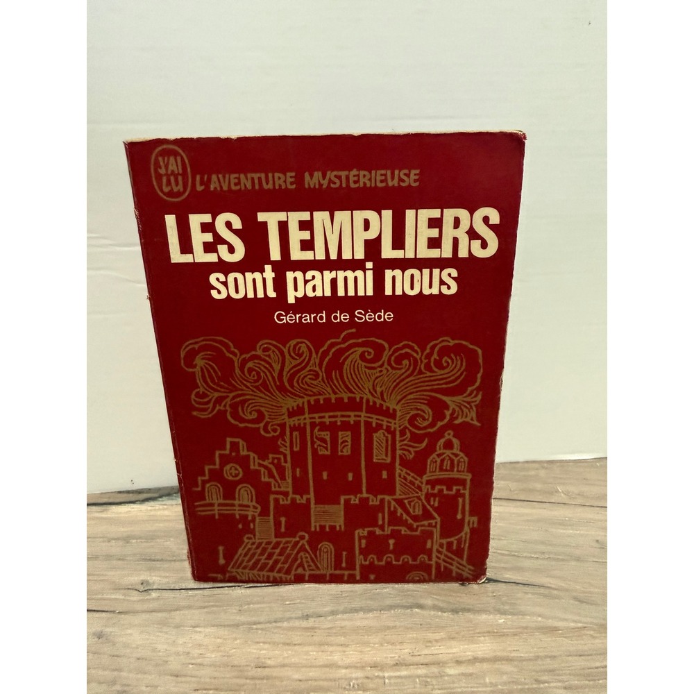 Les Templiers Sont Parmi Nous Gerard de Sede French Paperback 1962 Jai Lu A185